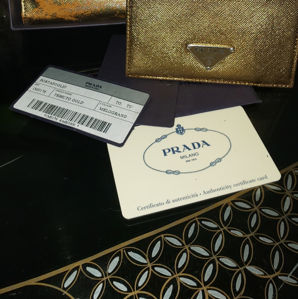 Prada Milano wallets